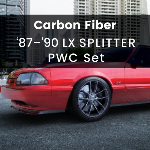 &rsquo;78-&rsquo;90 LX Carbon Fiber Splitter & Pinch Weld Cover Set