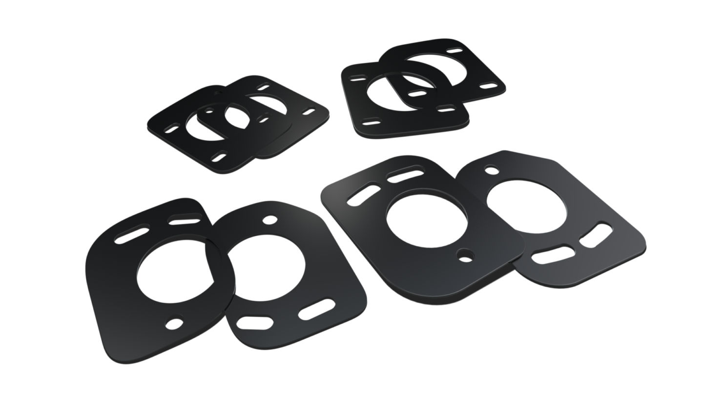 Mustang Caster Camber Scuff Plates