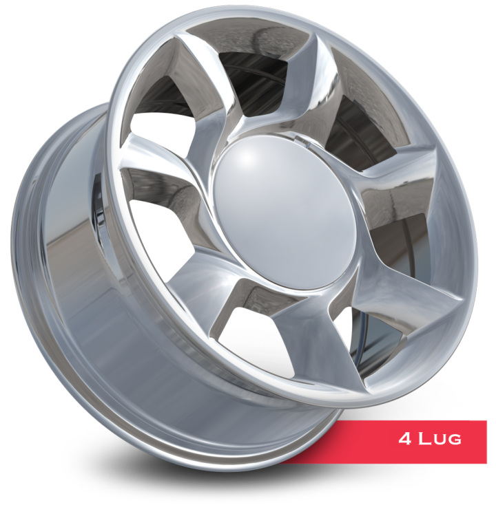 Makers Reimagined Classic Wheels Chrome 5 Lug Mustang