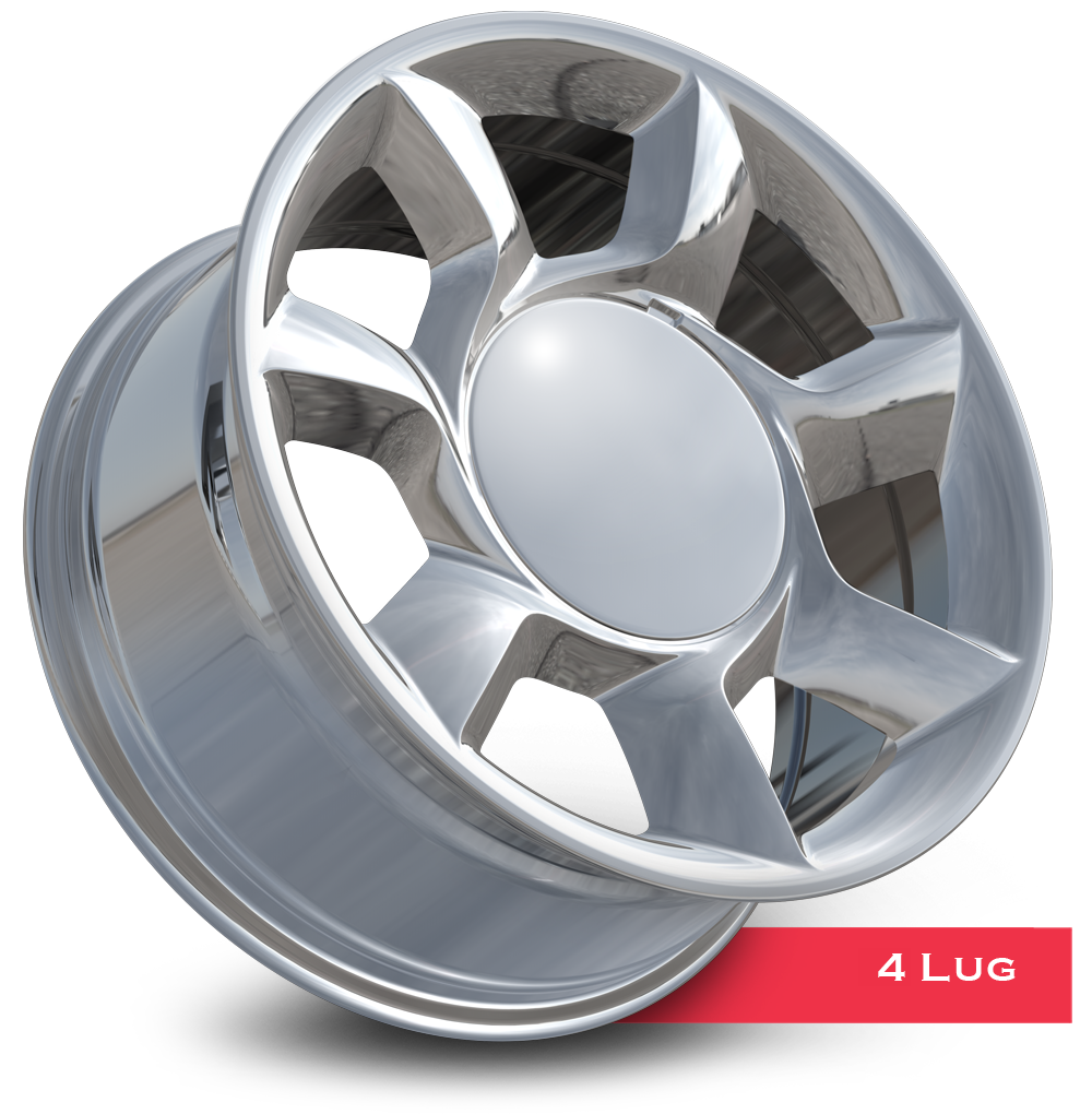 Makers Reimagined Classic Wheels Chrome 5 Lug Mustang