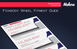 Makers Garage Reimagined Classic Wheels Fitment Guide
