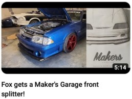 Makers Garage Splitter Install