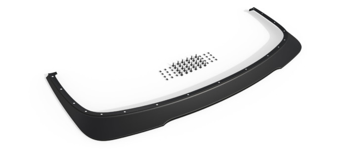 1994 - 1998 Mustang GT Front ABS Splitter - Chin Spoiler