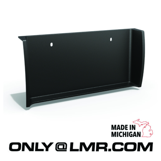 ABS License Plate Pocket Trim - 1983 1993 Ford Foxbody Mustang