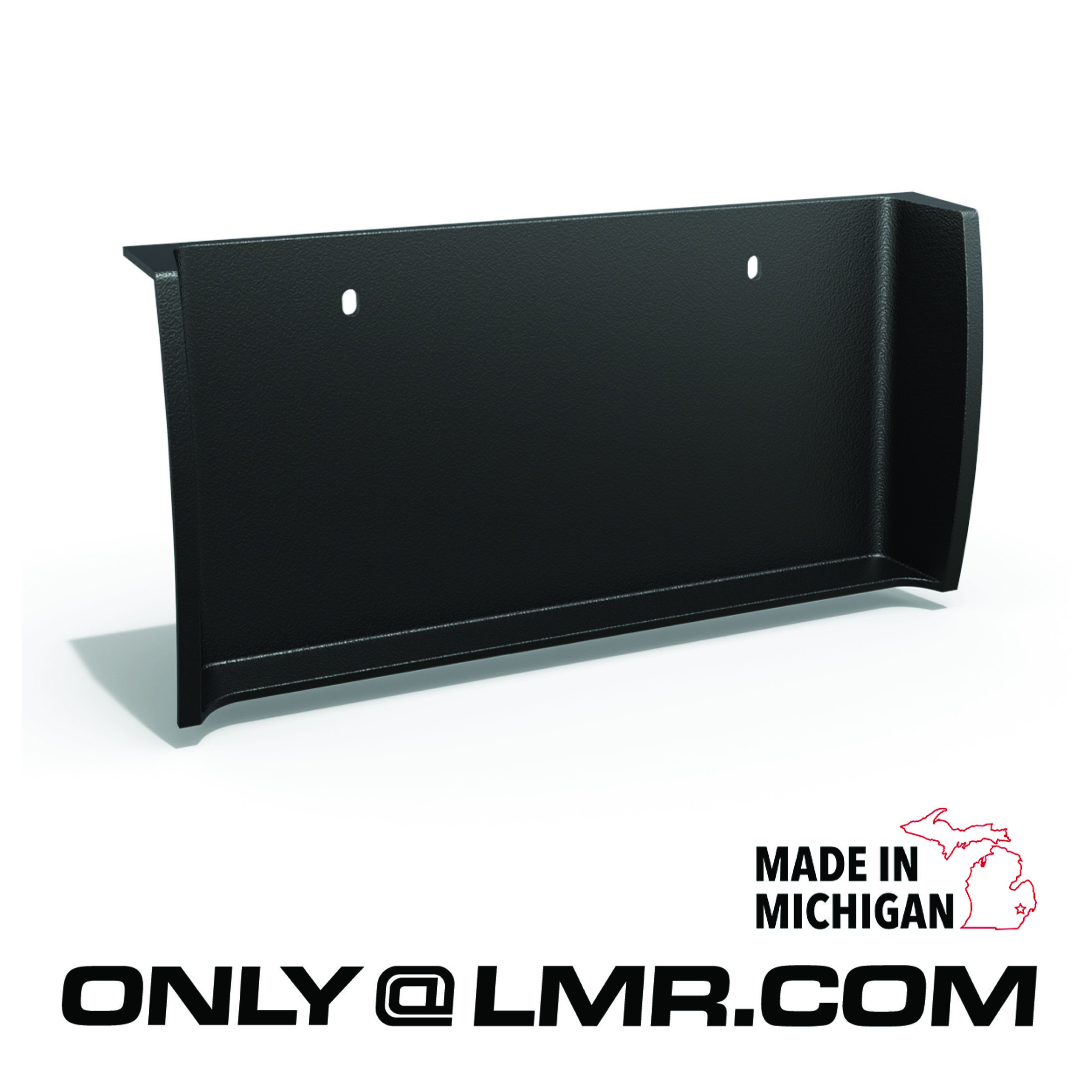 ABS License Plate Pocket Trim - 1983 1993 Ford Foxbody Mustang